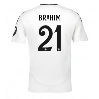 Real Madrid Brahim Diaz #21 Domáci futbalový dres 2024-25 Krátky Rukáv